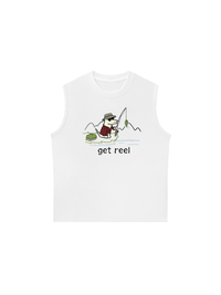 Áo Ba Lỗ Relaxed Fit Go Outside Get Reel