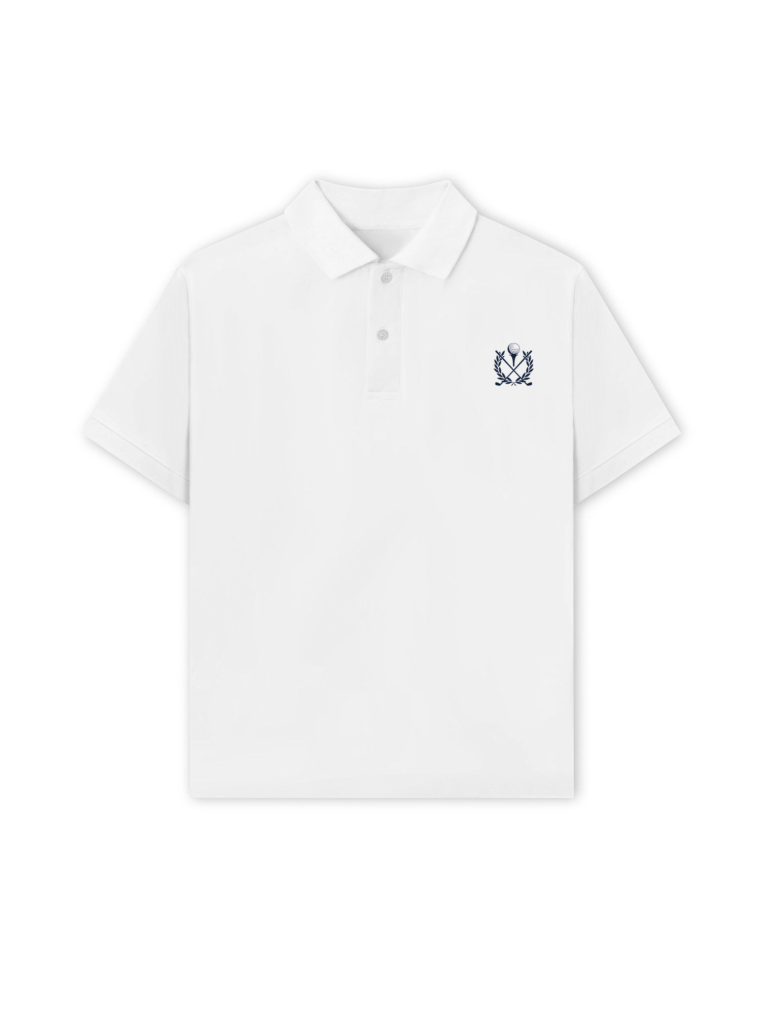 Áo Polo Nữ/ Áo Polo Relaxed Fit Blue Golf Symbol