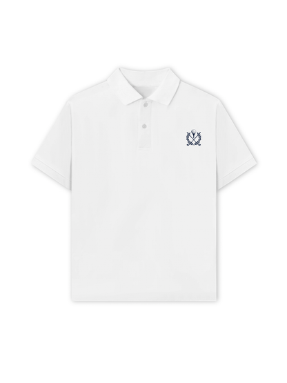 Áo Polo Relaxed Fit Blue Golf Symbol