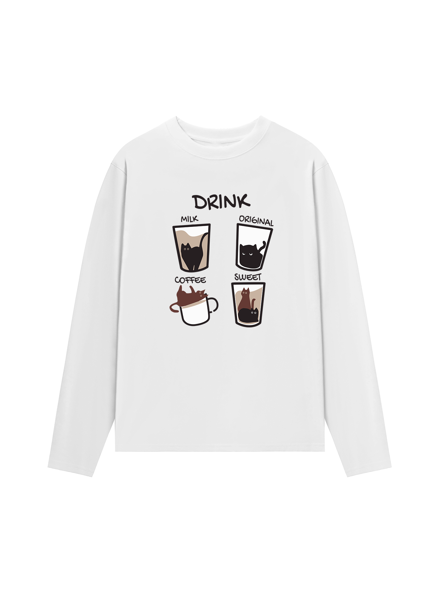 Áo Thun Dài Tay Original Milk