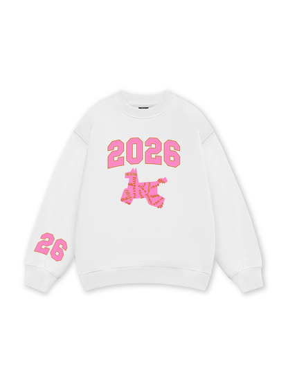Bubble Pink Pony Sweater