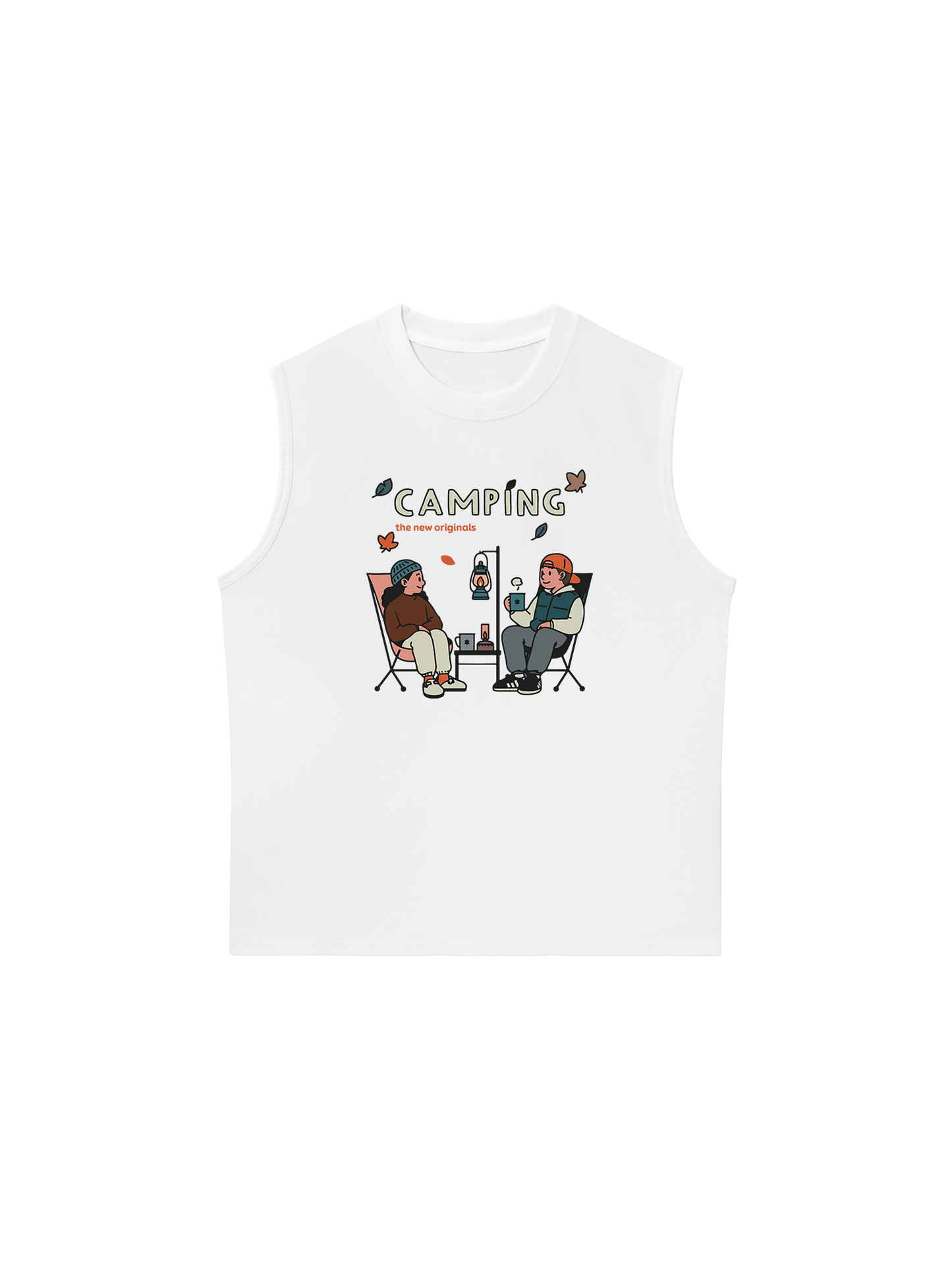 Áo Ba Lỗ Relaxed Fit Go Camping