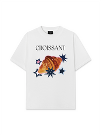 Áo Thun Relaxed Fit Croissant Y2K