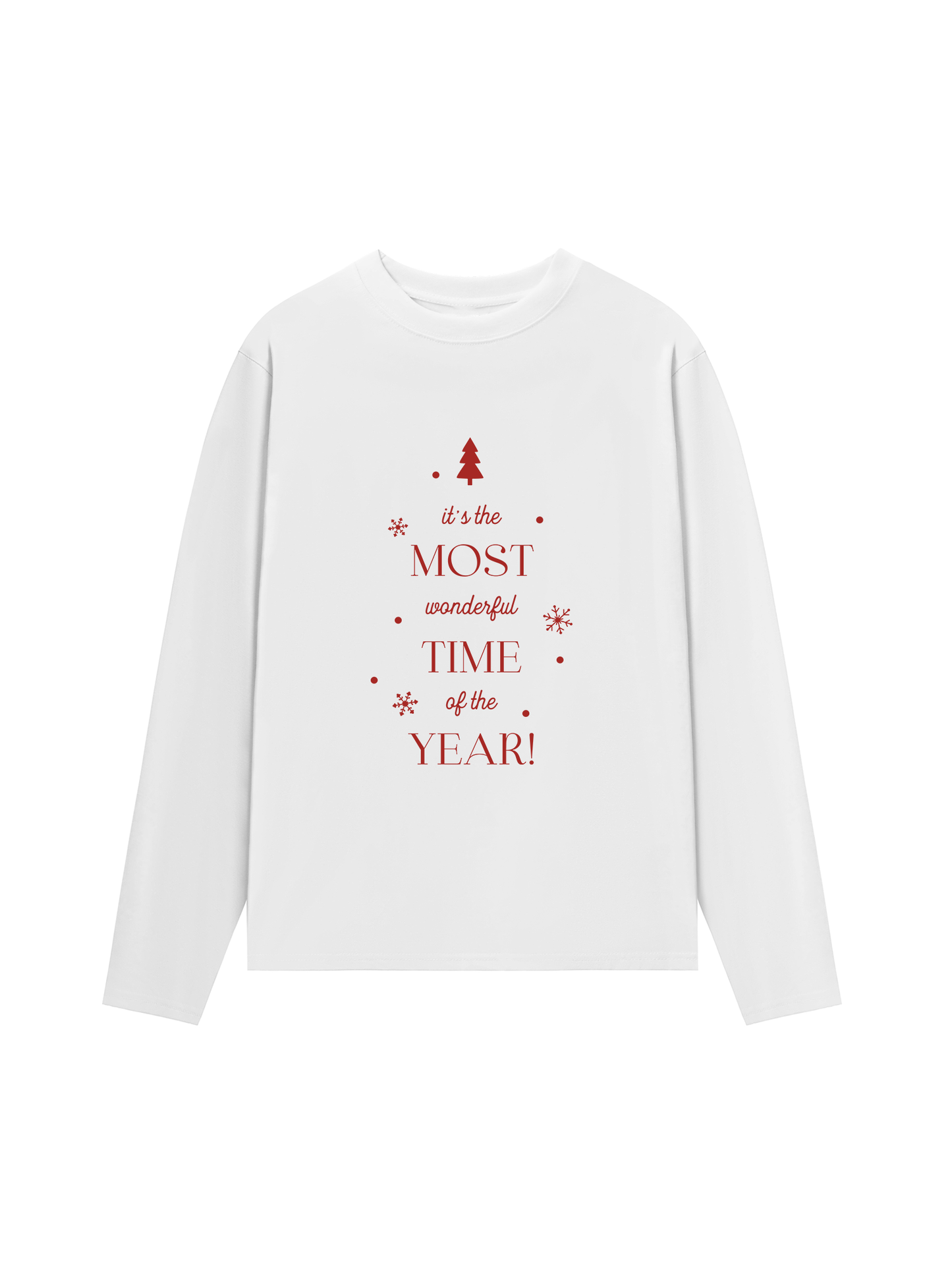 Áo Thun Dài Tay It_s The Most Wonderful Time Of The Year