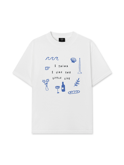 Áo Thun Relaxed Fit I Think I Like This Little Life