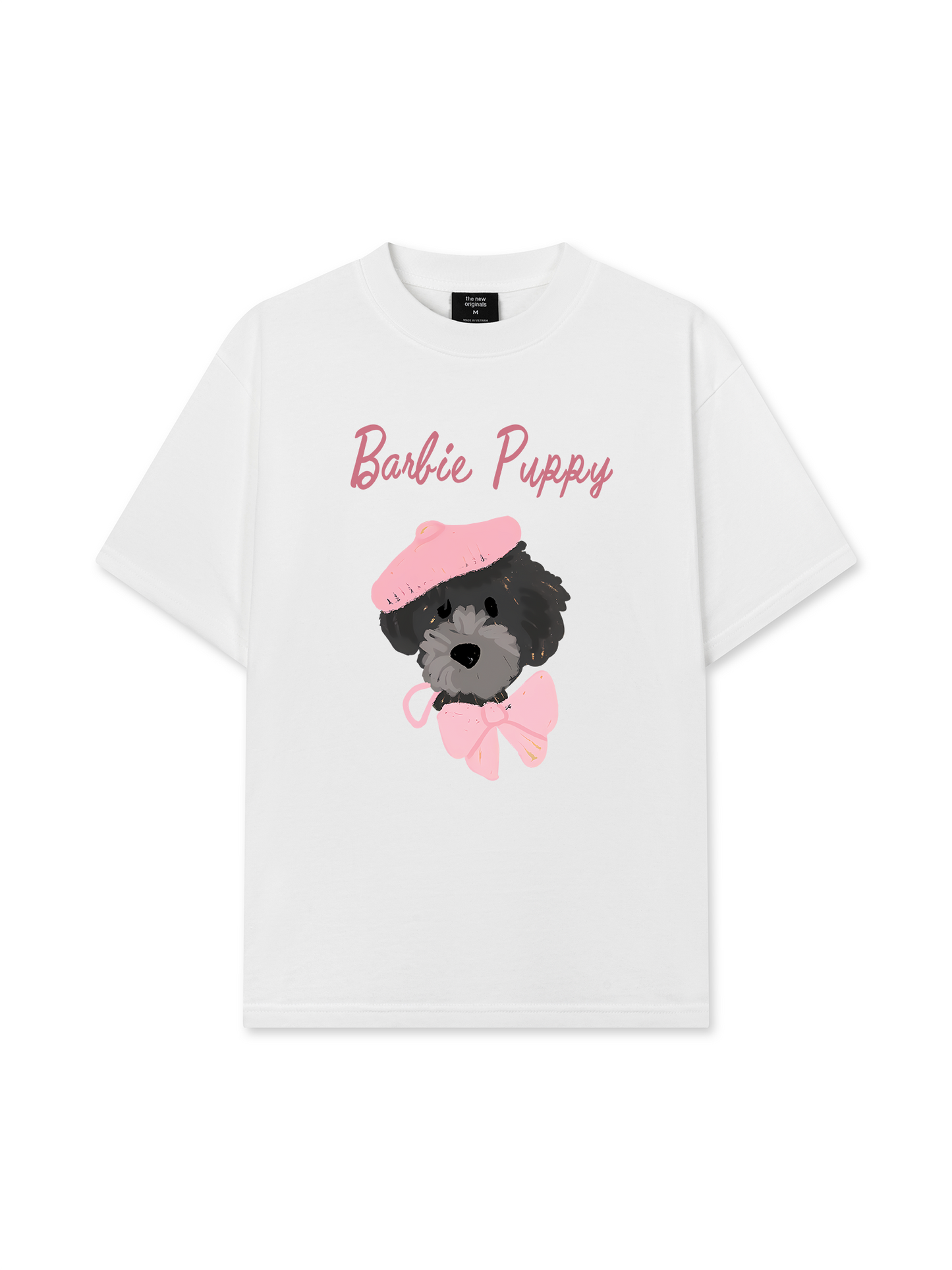 Áo Thun Relaxed Fit Animal Barbie Puppy