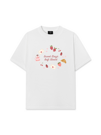 Áo Thun Relaxed Fit Soft Heart, Sweet Days