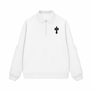 Áo Sweater Polo Nỉ Hai Da Gothic Cross