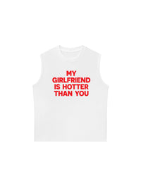 Áo Ba Lỗ Relaxed Fit Life Vibe My Girlfriend