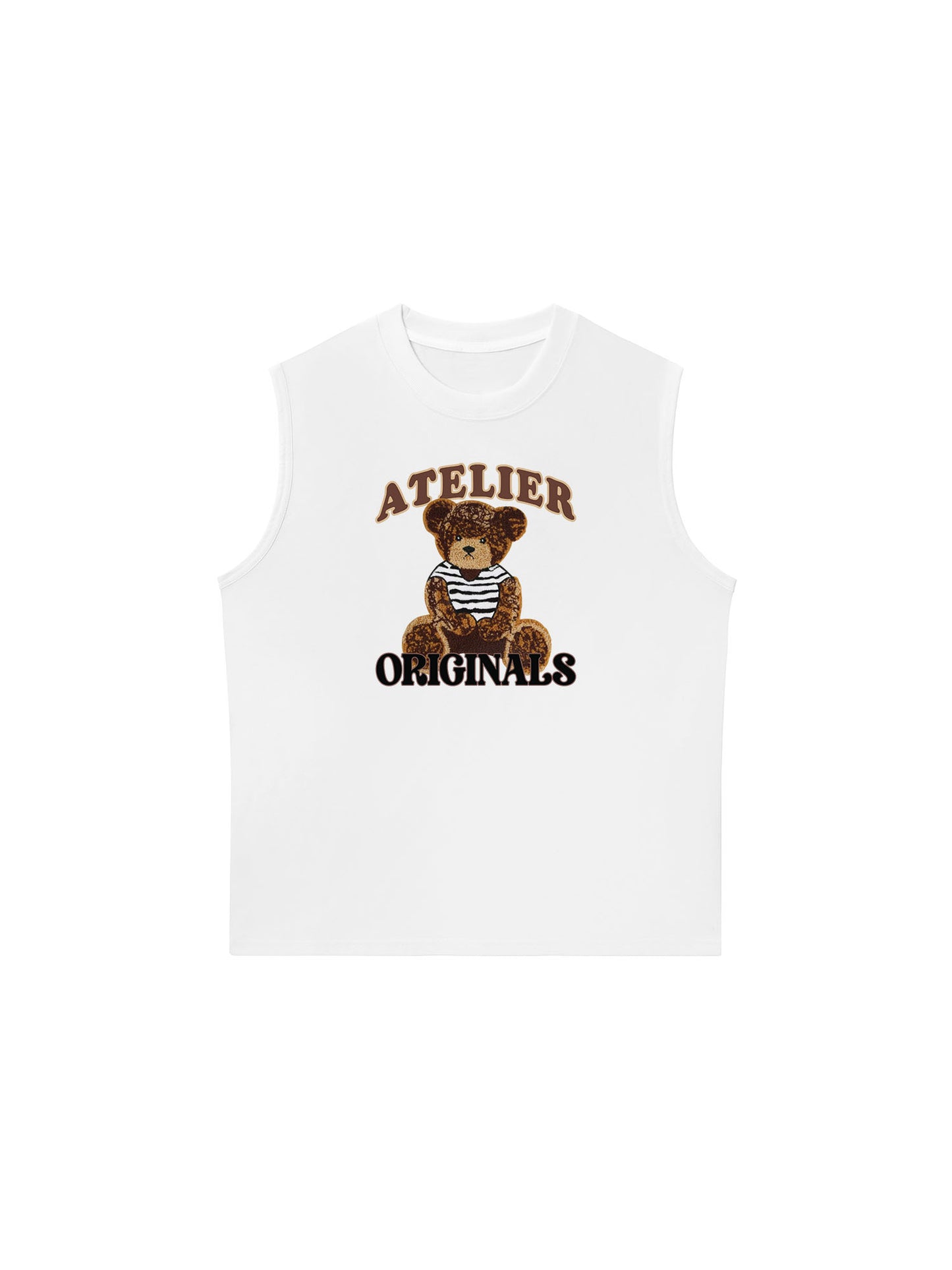 Áo Ba Lỗ Relaxed Fit Teddy Land Atelier Originals