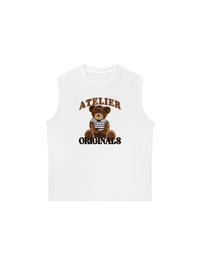 Áo Ba Lỗ Relaxed Fit Teddy Land Atelier Originals