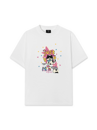Áo Thun Relaxed Fit Cute Just Meow