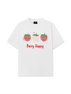 Áo Thun Relaxed Fit Daily Cuties Berry Happy