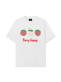 Áo Thun Relaxed Fit Daily Cuties Berry Happy