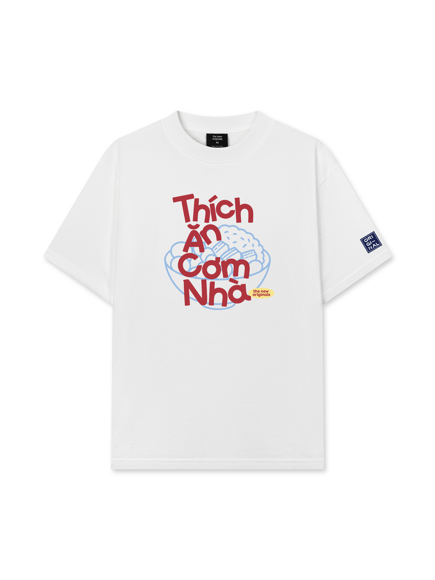 Áo Thun Relaxed Fit Thích Ăn Cơm Nhà