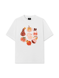 Áo Thun Relaxed Fit Autumn Vibes Pumpkin Season