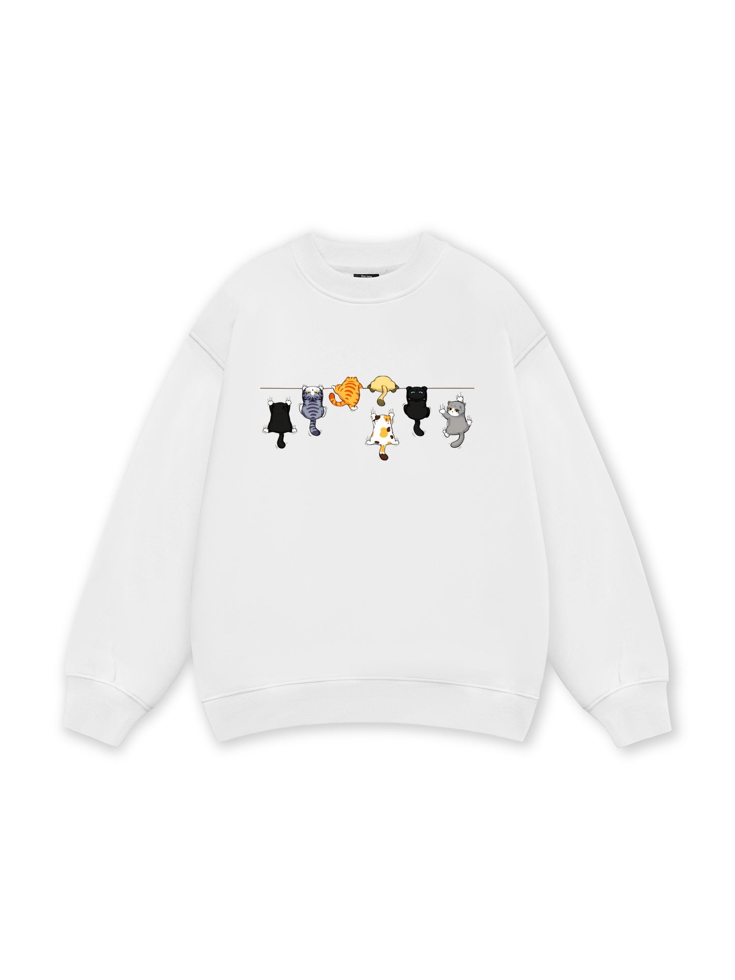 Cat Line Up Sweater