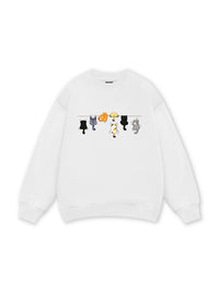 Cat Line Up Sweater