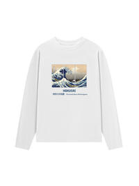 Áo Thun Dài Tay The Great Wave of Kanagawa