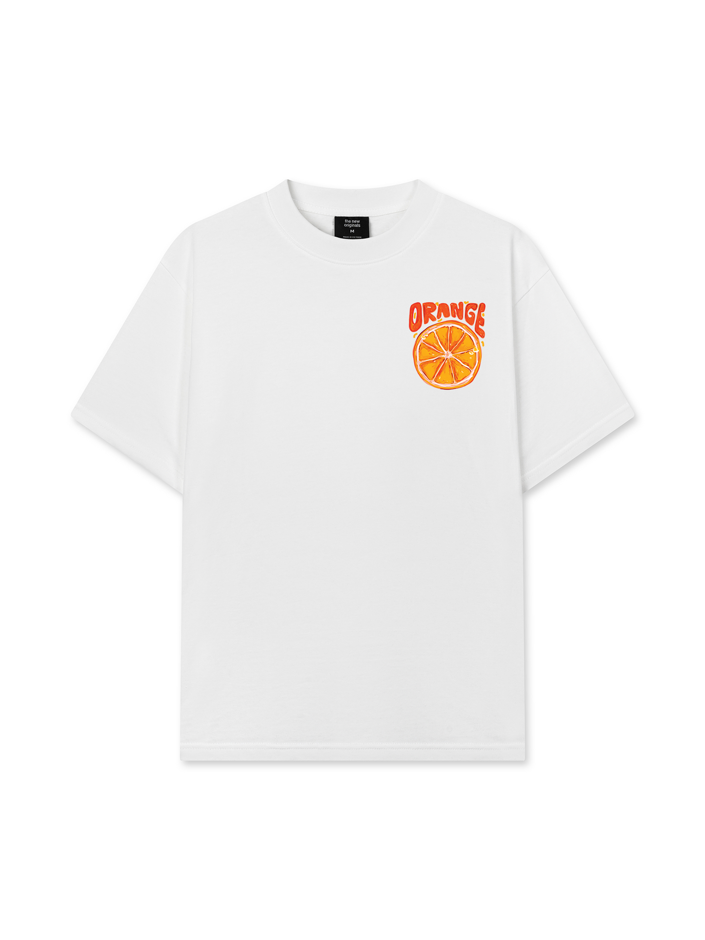 Áo Thun Relaxed Fit Summer Vibes Orange
