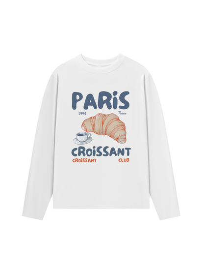Áo Thun Dài Tay Paris Coissant
