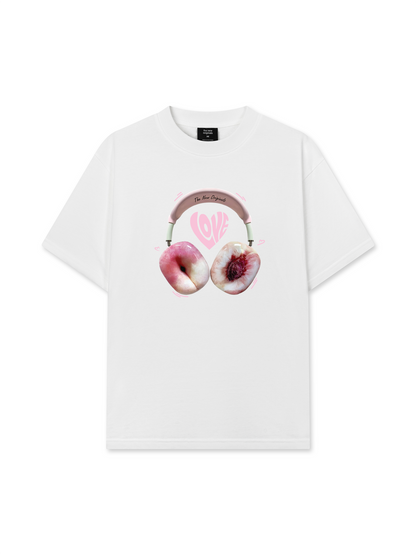 Áo Thun Relaxed Fit Summer Vibes Peach Love