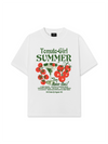 Áo Thun Relaxed Fit Suummer Vibes Tomato Girl