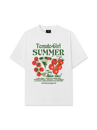 Áo Thun Relaxed Fit Suummer Vibes Tomato Girl