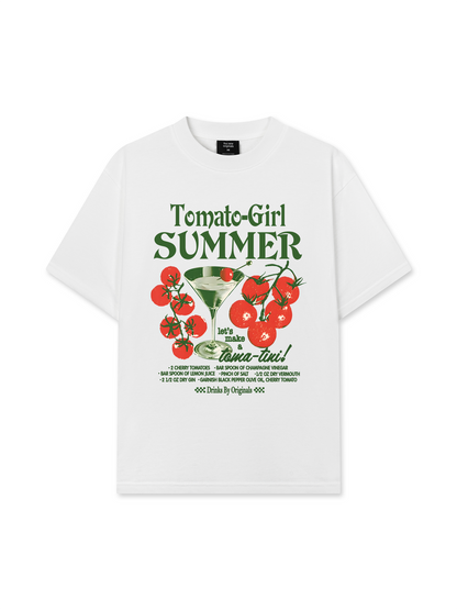 Áo Thun Relaxed Fit Suummer Vibes Tomato Girl