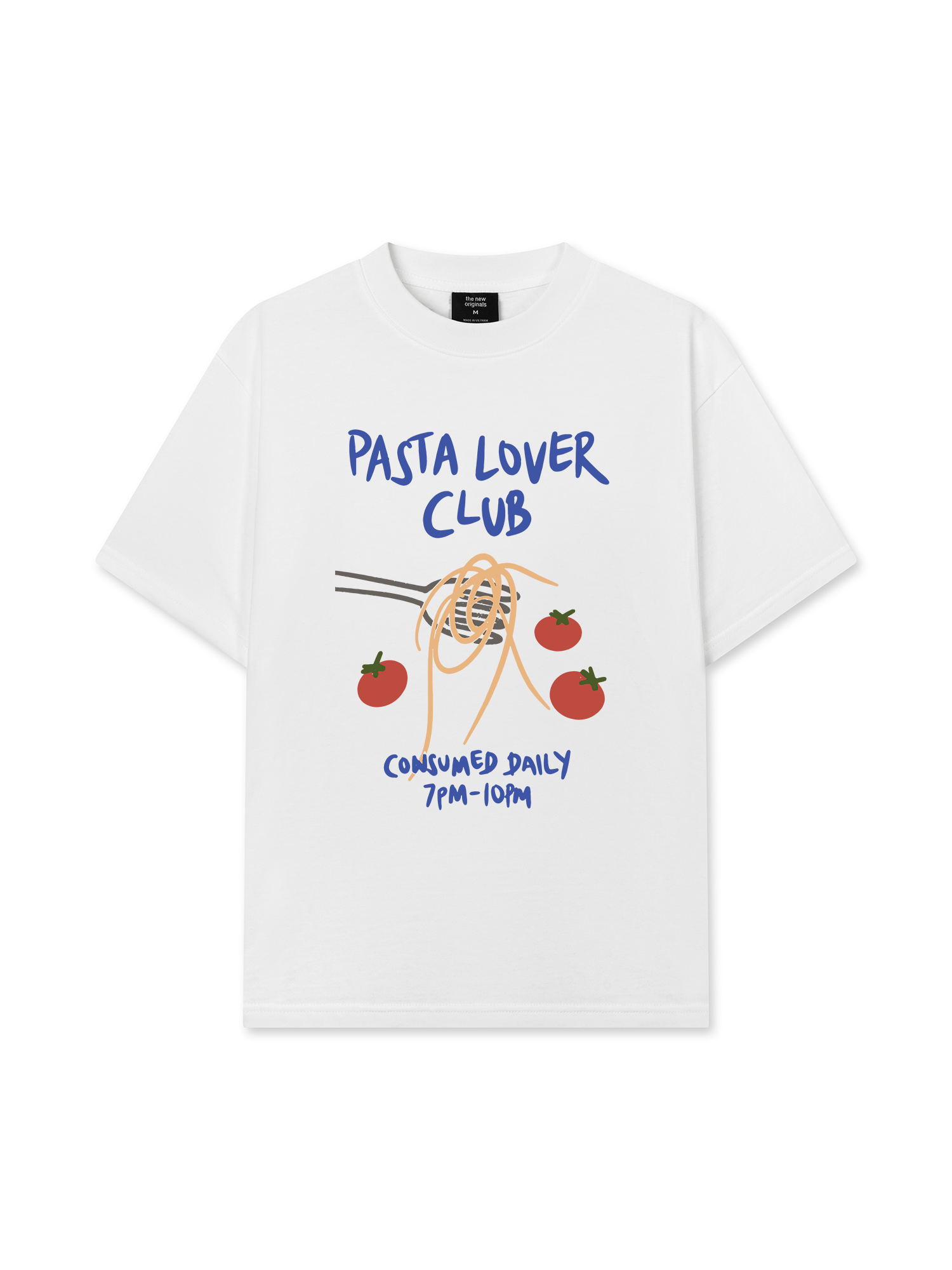 Áo Thun Relaxed Fit Pasta Lover Club