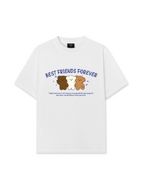 Áo Thun Relaxed Fit Teddy Land Best Friends Forever
