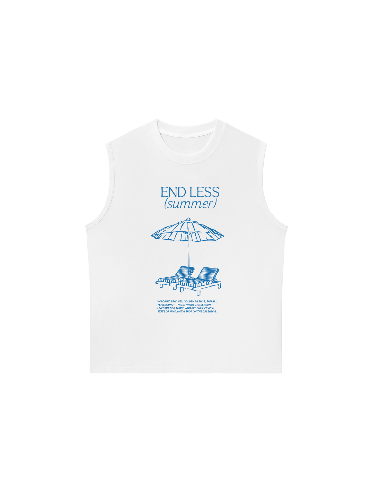Áo Ba Lỗ Relaxed Fit End Less Summer Quote