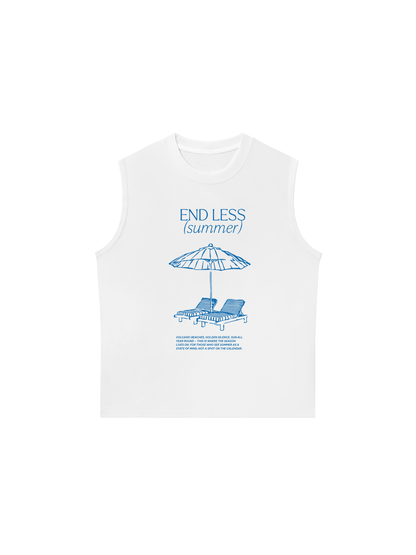 Áo Ba Lỗ Relaxed Fit End Less Summer Quote