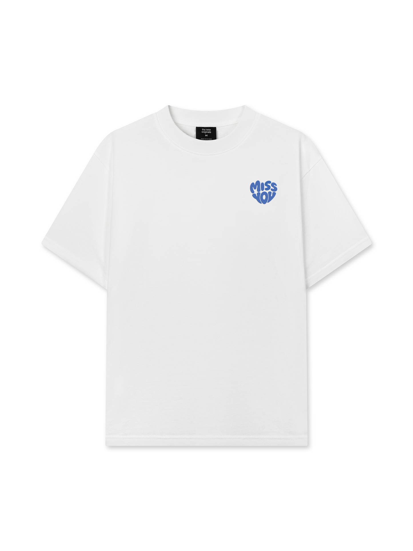Áo Thun Relaxed Fit Miss You Typography