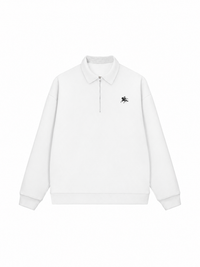 Áo Sweater Polo Nỉ Hai Da Royal Horse Crest