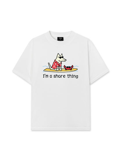 Áo Thun Relaxed Fit Go Outside I'm A Shore Thing