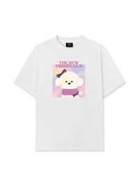 Áo Thun Relaxed Fit Purple Puppy