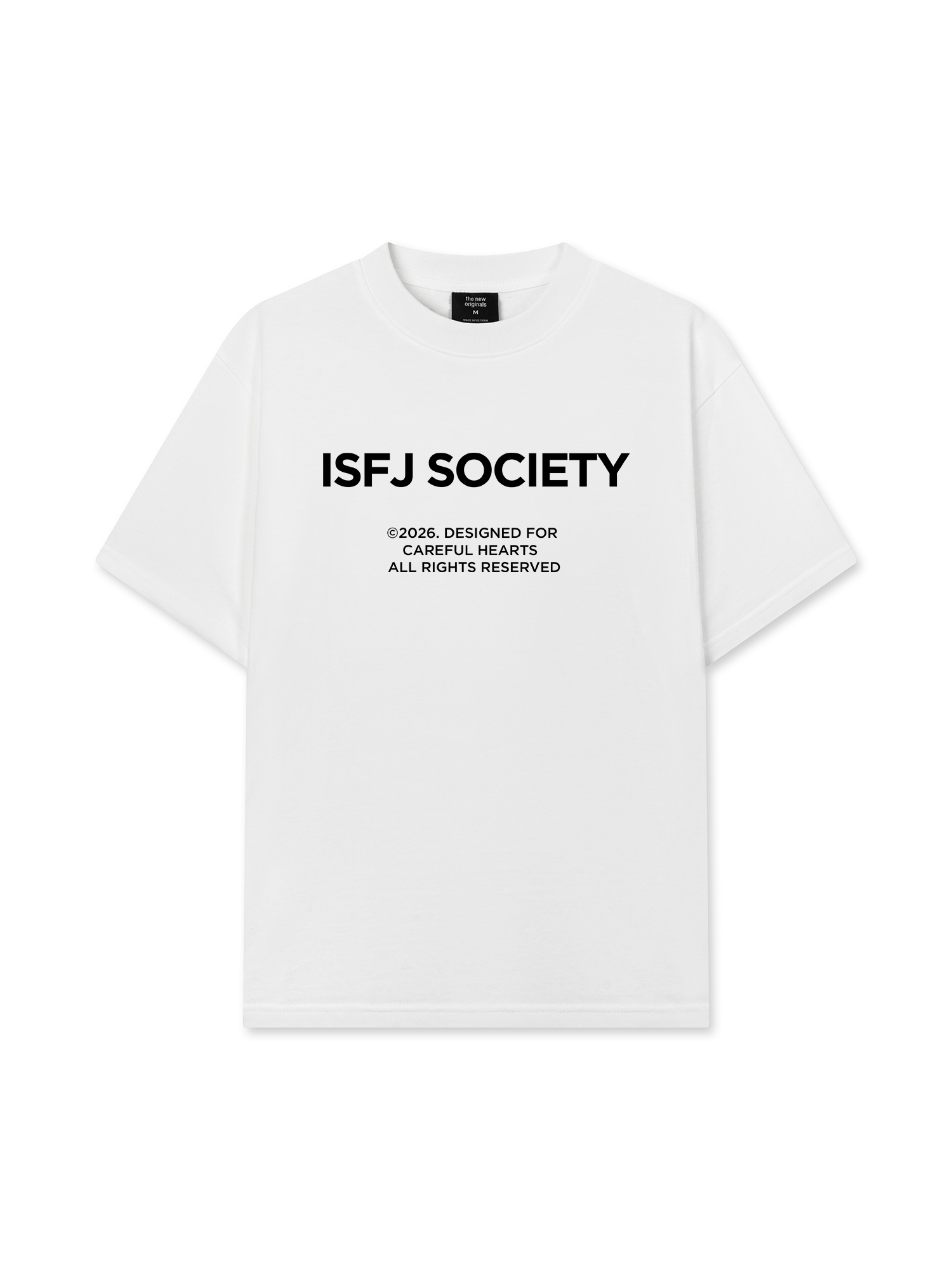 Áo Thun Relaxed Fit ISFJ Society