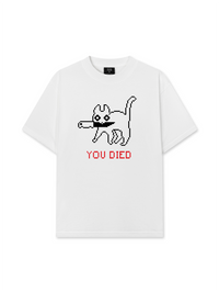 Áo Thun Relaxed Fit Pixel Universe You Died