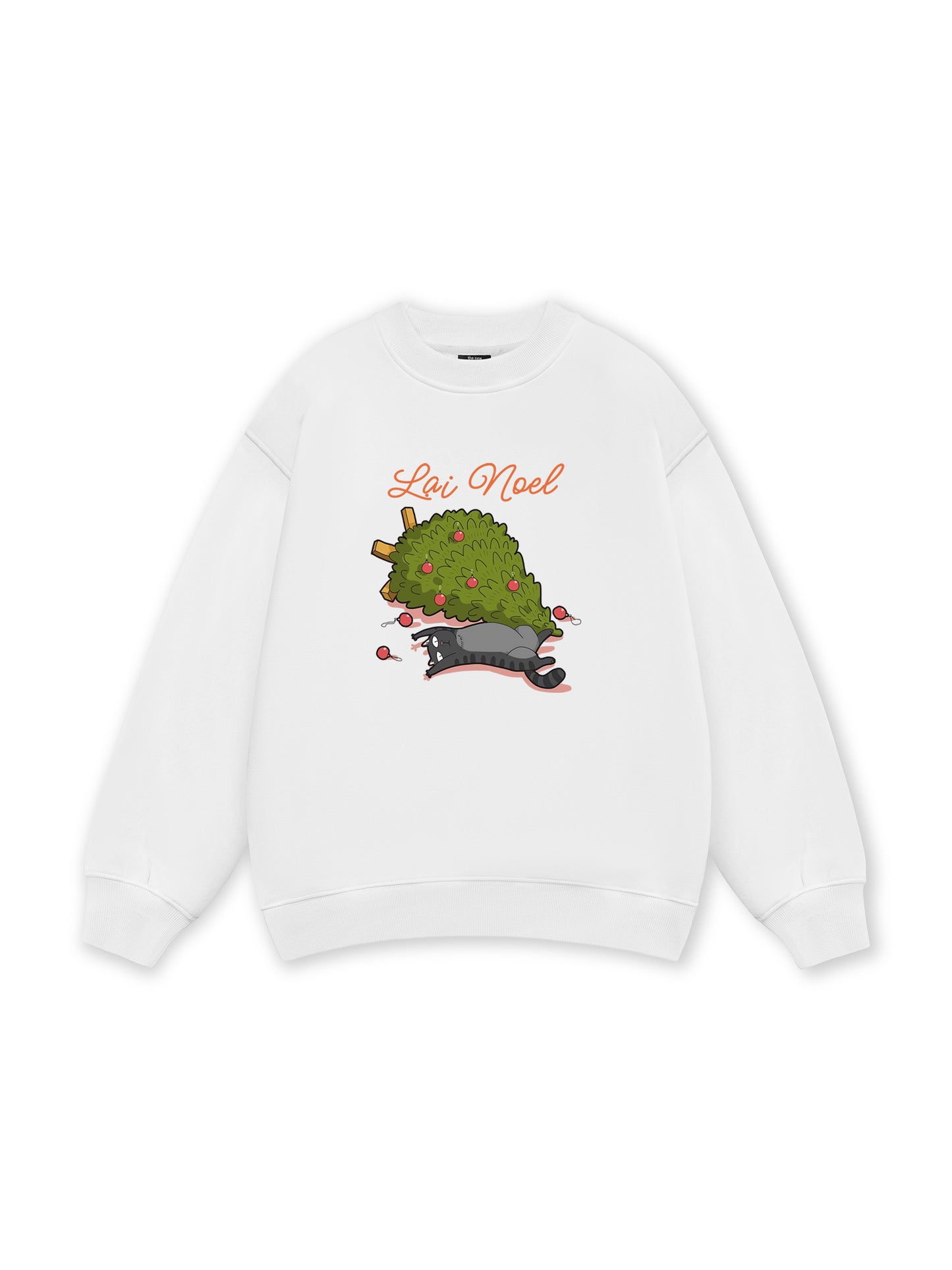 Christmas Trouble Cat Sweater