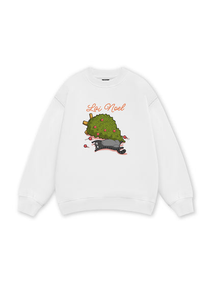 Christmas Trouble Cat Sweater