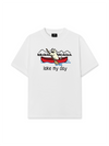 Áo Thun Relaxed Fit Go Outside Lake My Day