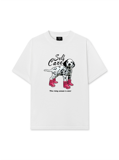Áo Thun Relaxed Fit Animal Rainy Puppy