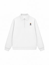 Áo Sweater Polo Nỉ Hai Da Poodle