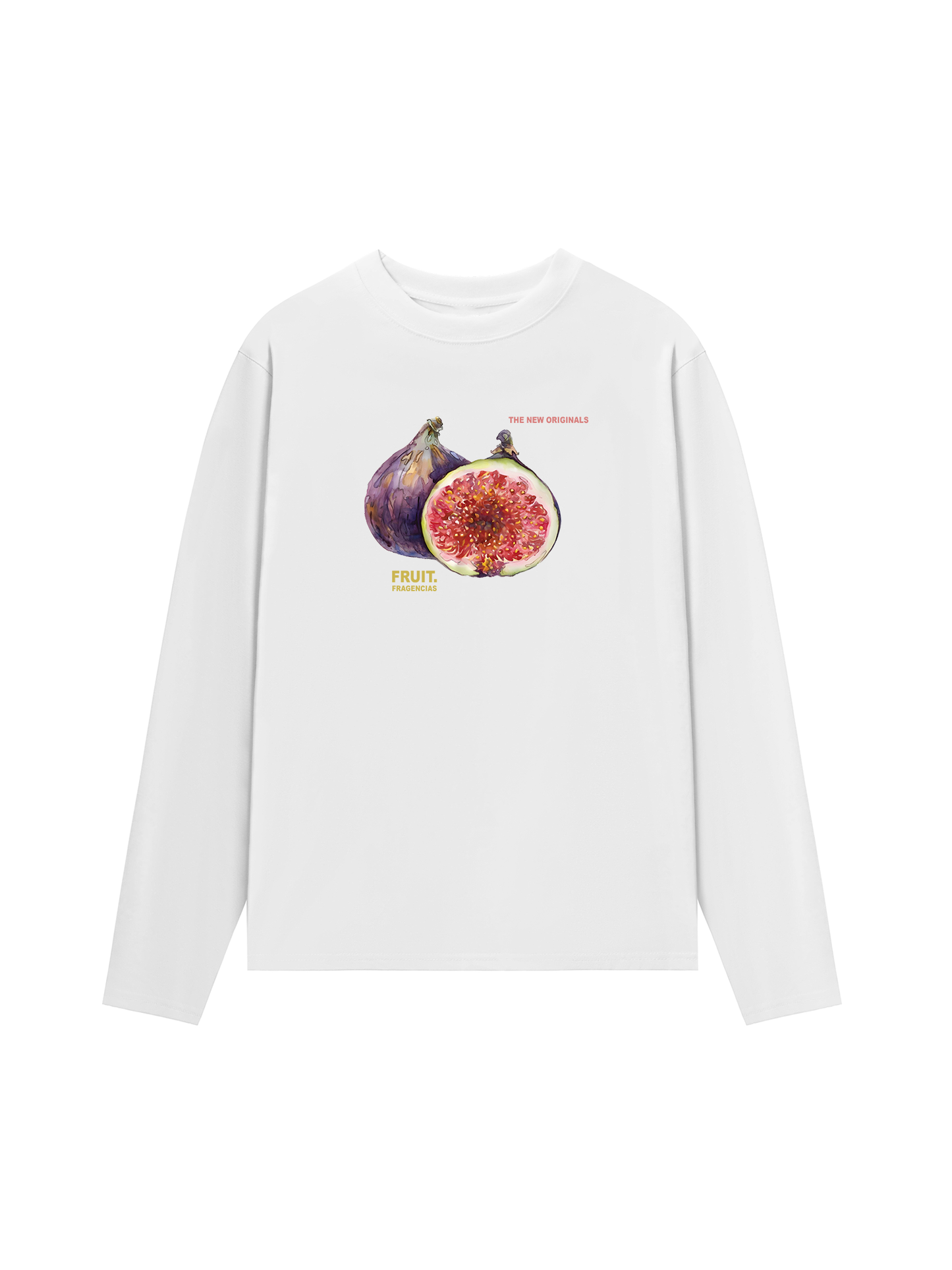 Áo Thun Dài Tay Fruit Fragencias