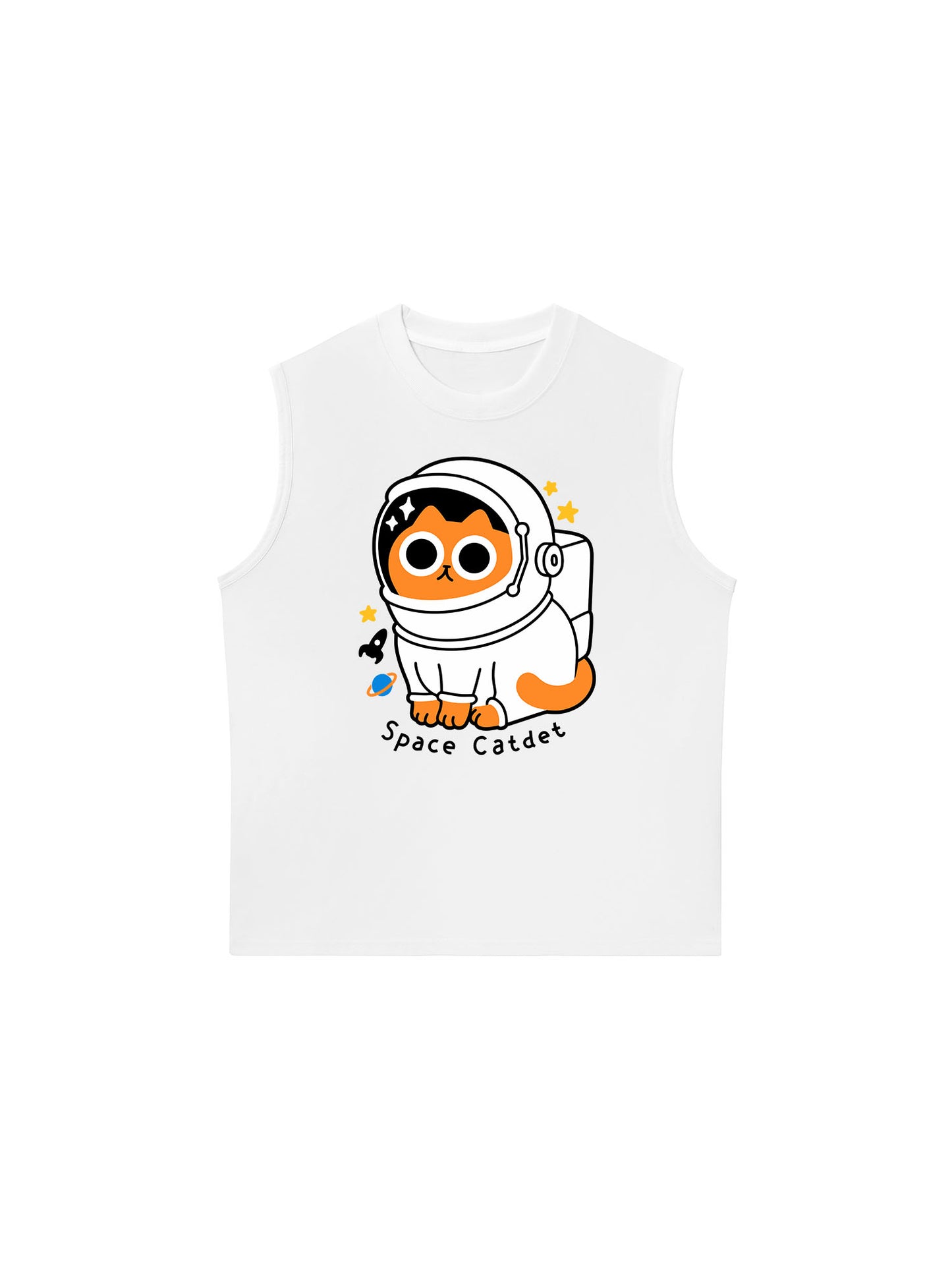 Áo Ba Lỗ Relaxed Fit Space Catdet