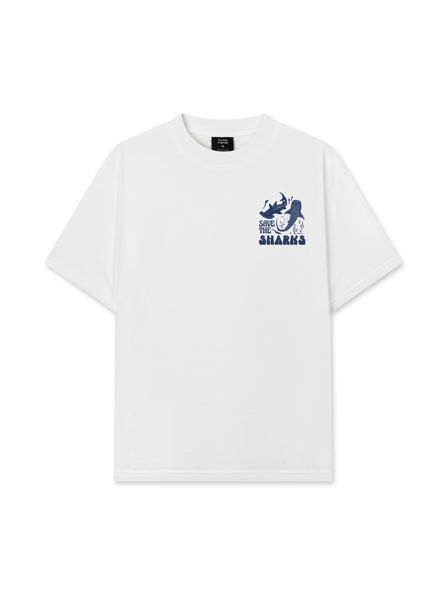 Áo Thun Relaxed Fit Ocean Save The Shark