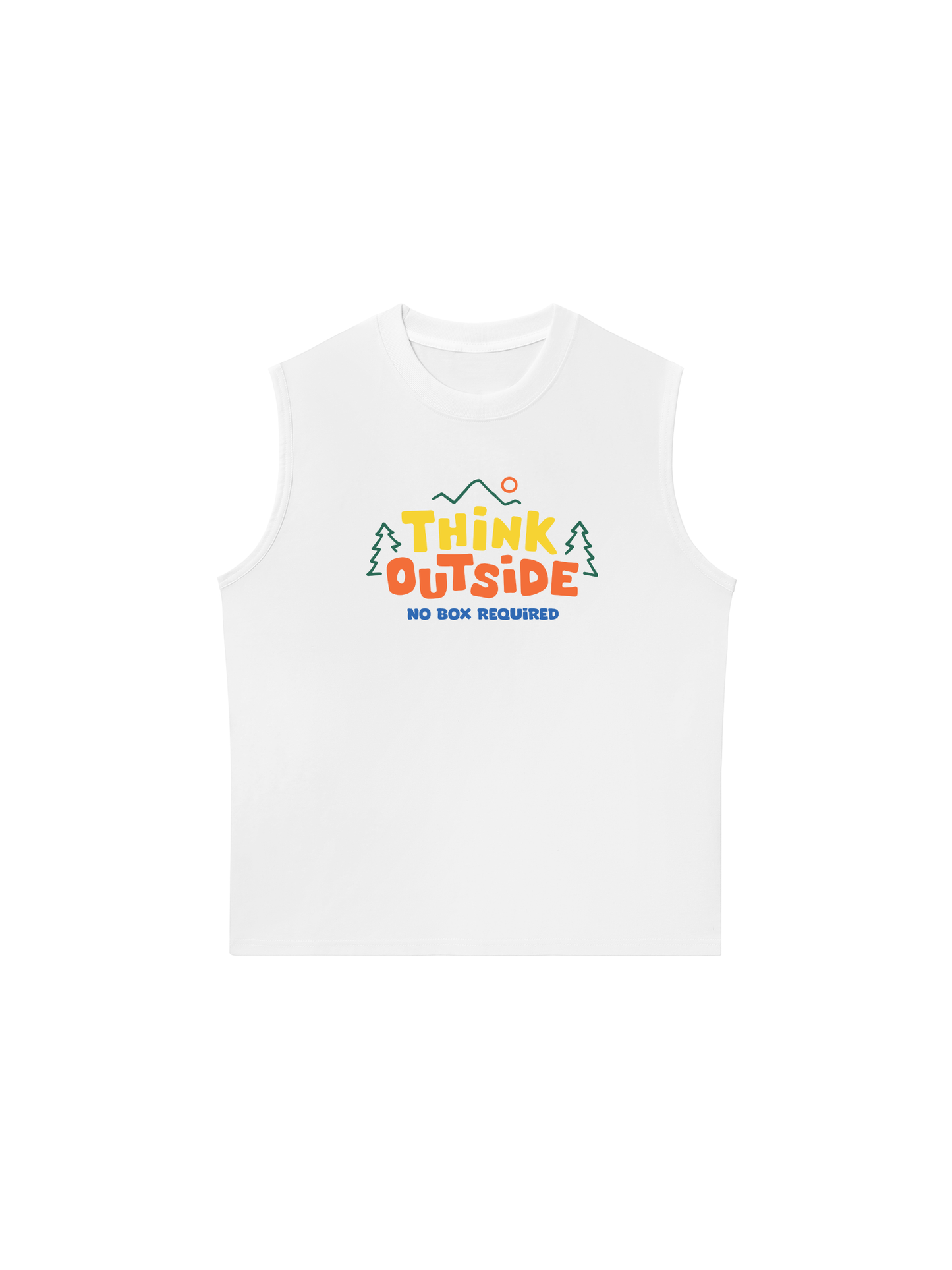 Áo Ba Lỗ Relaxed Fit Think Outside