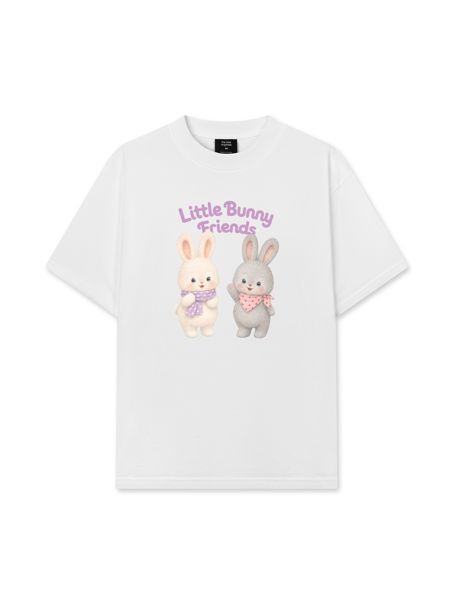 Áo Thun Relaxed Fit Little Bunny Friends