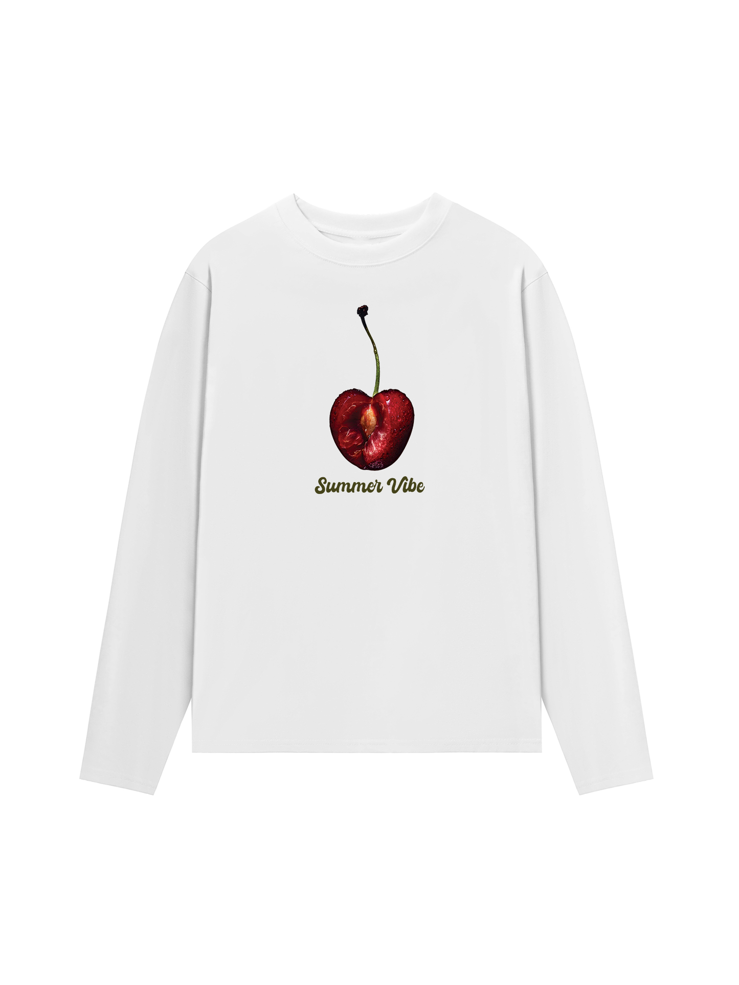 Áo Thun Dài Tay Cherry Summer Vibe